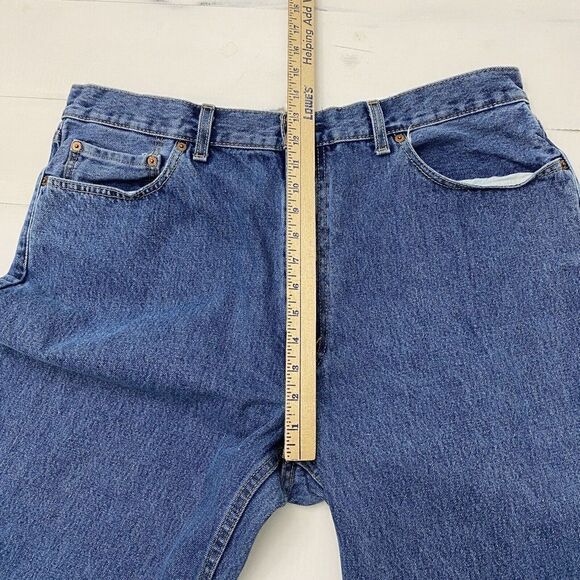 Levi's Men's 550 Medium Wash Red Tab Denim Jeans 36x34 S40196 - Picture 7 of 15